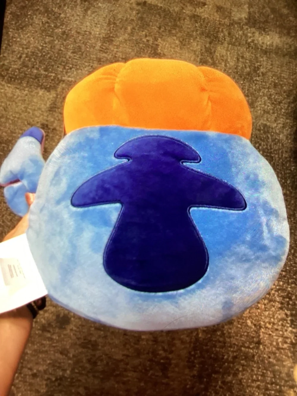 New Disney Autumn Stitch Decorative Pillow- pumpkin
